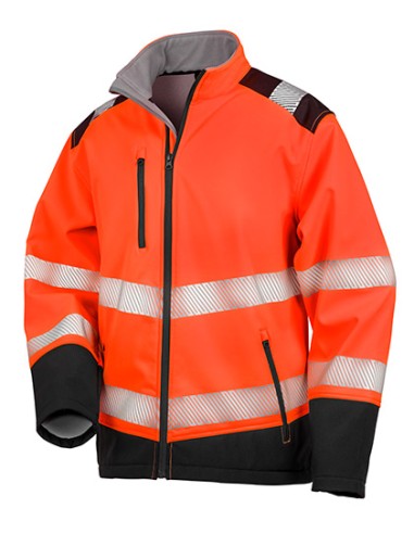 R-R476X-Printable Ripstop Safety Softshell Jacket